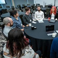 A caucus of Indigenous leaders attended the conference and met to discuss issues related to climate action in Indigenous communities.