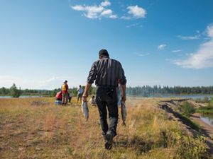 Together, Nature United and the federal government contributed $30M to support Indigenous co-governance of Thaidene Nëné in the Northwest Territories, protecting 6.5M acres.