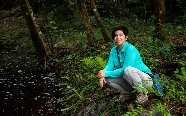 Biologist Elma Kay portrait.