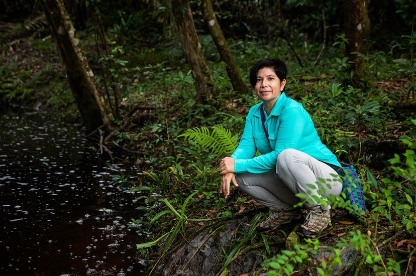 Biologist Elma Kay portrait.