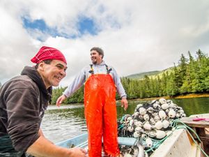 Mayor Anthony "Tony" Christianson seine fishes