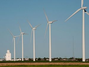Wind facility in Kansas.